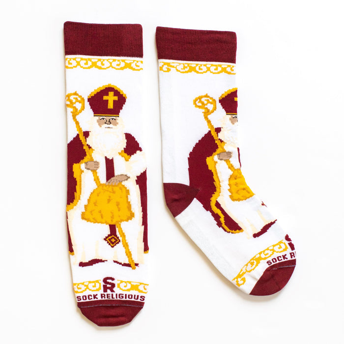 Sock Religious St. Nicholas Socks