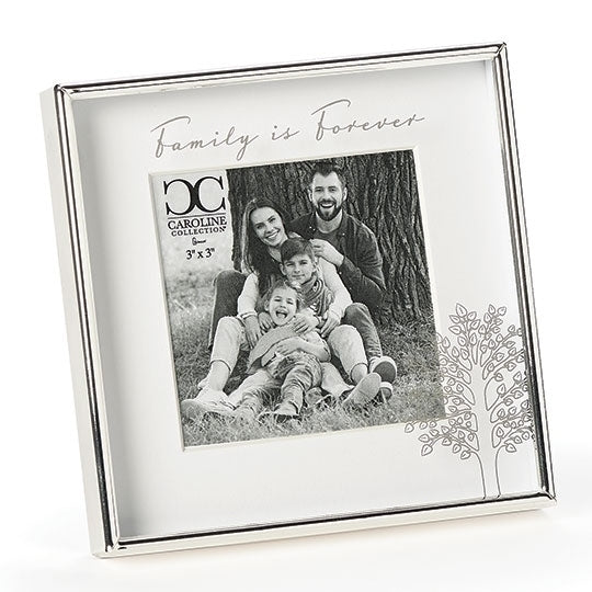 Family is Forever 3x3 Metal Frame