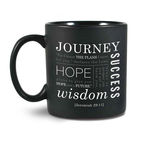 Journey 16 oz Ceramic Mug - Jeremiah 29:11