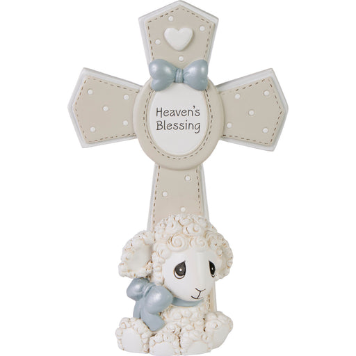 Precious Moments Heaven’s Blessing Cross w/ Lamb