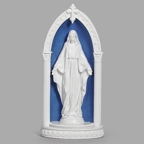 Our Lady of Grace w/ Lighted Arch 8.25"