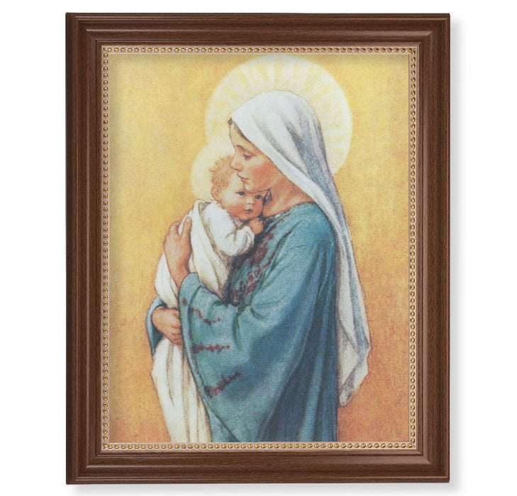 Madonna in Blue (Barker) 11x14 Framed Wall Art