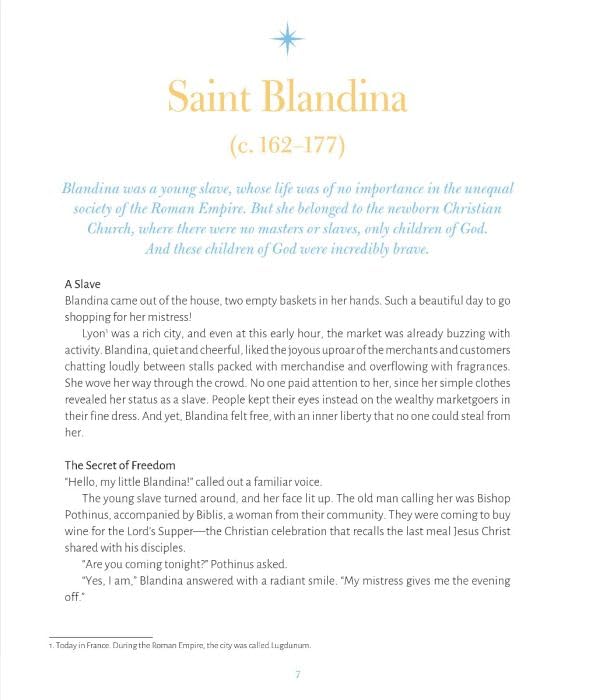 Young Saints: Fifteen Extraordinary Lives From Blandina to Carlo Acutis by Charlotte Grossetete
