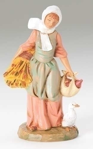 Hannah, Farmer's Wife 5" Fontanini