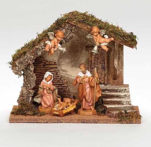 Fontanini 5" Wedding Nativity w/ LED Creche