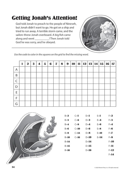 Old Testament Bible Activity Book