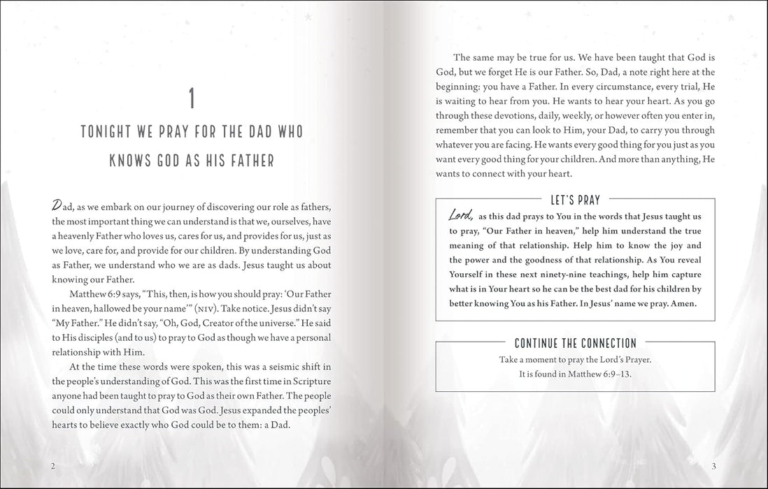 Midnight Dad Devotional: 100 Devotions and Prayers to Connect Dads Just Like You to the Father by Becky Thompson & Dr. Mark. Pitts