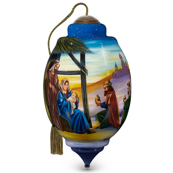 Unto Us A Child Is Born Limited Edition Ne'Qwa Art Ornament