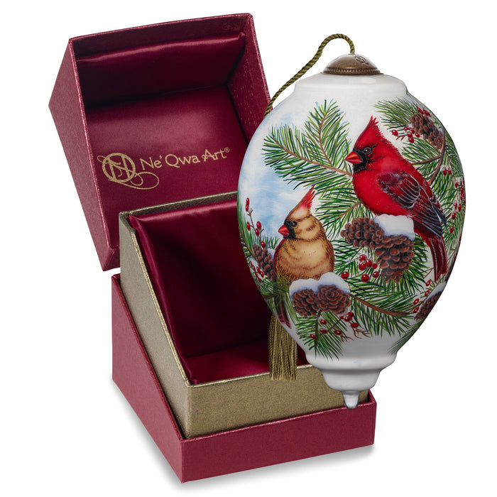 Faith Comes From What Is Heard Ne'Qwa Cardinal Ornament