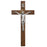 Walnut Crucifix 13"