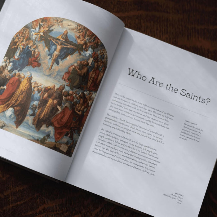 The Catholic Kids' Cookbook: Holy Days and Heavenly Food by Haley Stewart & Clare Sheaf