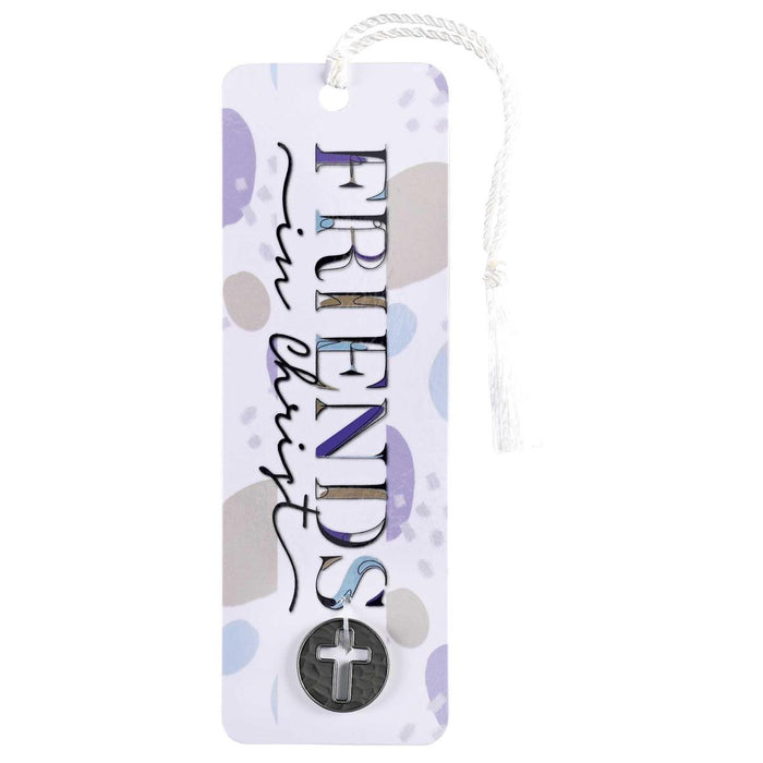 Friends in Christ Coin Tassel Bookmark