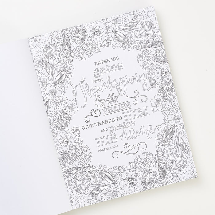 The Psalms in Color Coloring Book