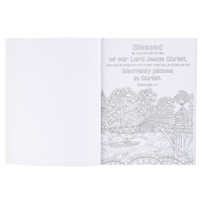 Grateful and Blessed Coloring Book