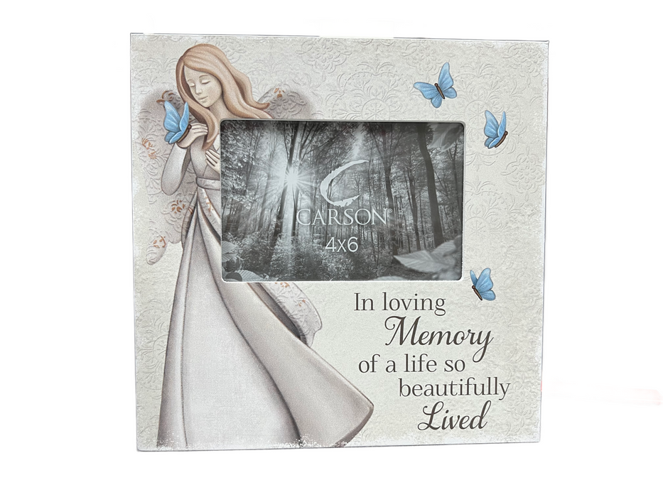 A Life So Beautifully Lived Plaque & 4x6 Frame