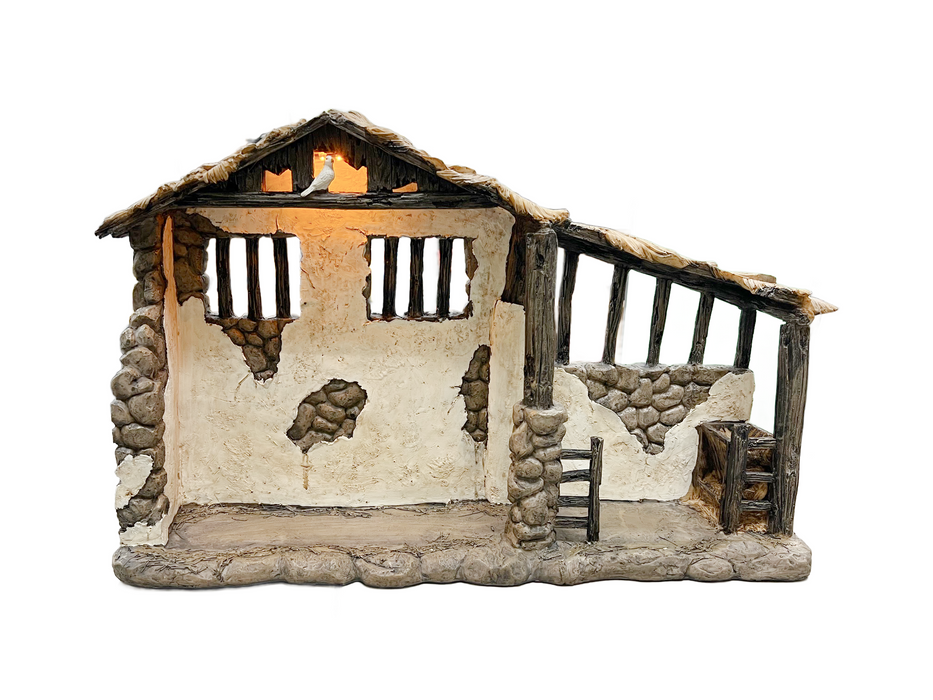 16 pc. Real Life Nativity 10"