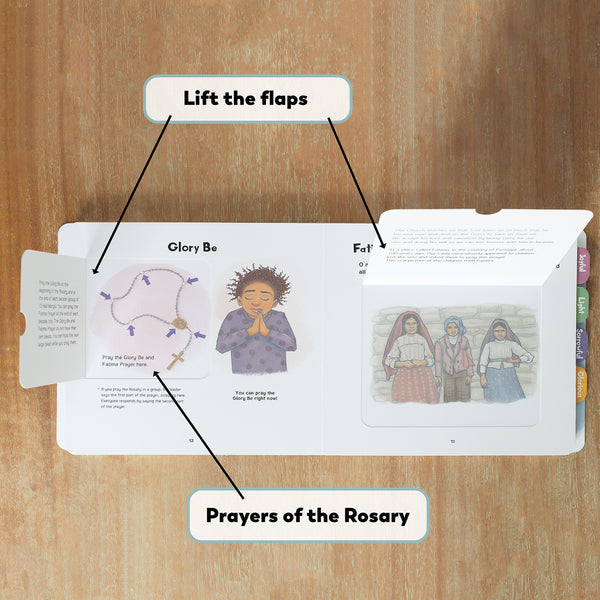 My First Interactive Rosary Book by Candace Camling