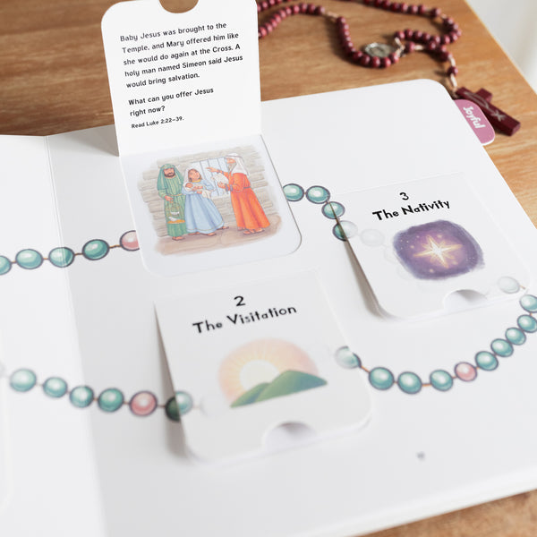 My First Interactive Rosary Book by Candace Camling