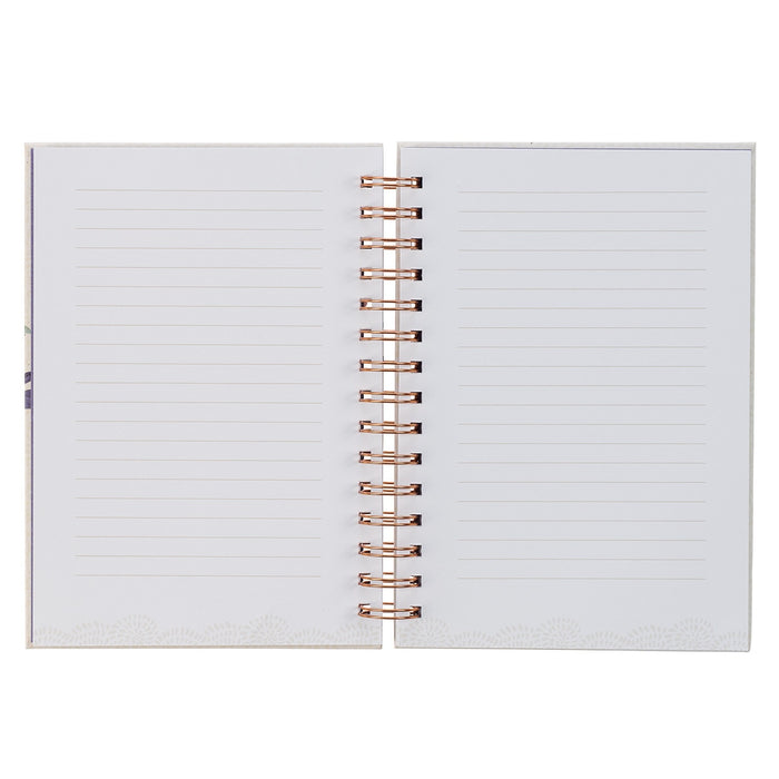 Love is Kind Coral Poppy Spiral Journal