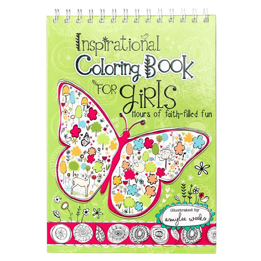 Inspirational Coloring Book For Girls