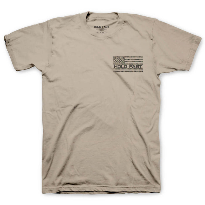 Hold Fast Men's T-Shirt Pro Faith Family Freedom