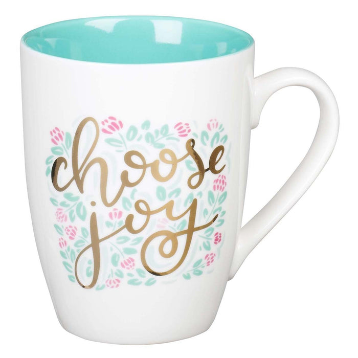 Choose Joy 12 oz Ceramic Coffee Mug