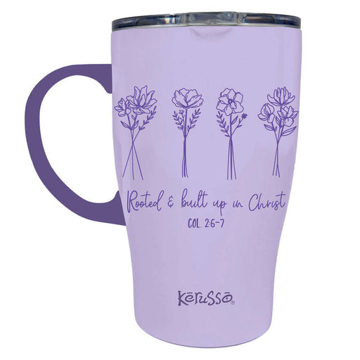 Rooted in Christ 15 oz Stainless Steel Mug With Handle