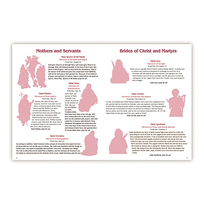 Saints for Girls Sticker Book