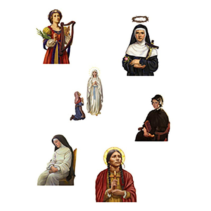 Saints for Girls Sticker Book