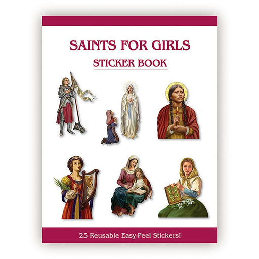 Saints for Girls Sticker Book