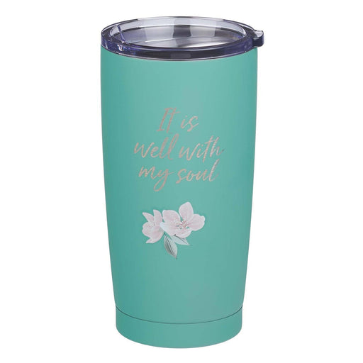 It Is Well 18 oz Stainless Steel Tumbler