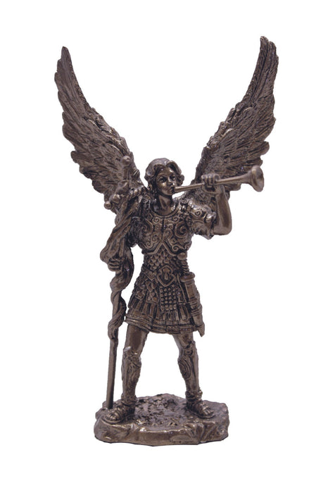 St. Gabriel 4" Bronze Statue
