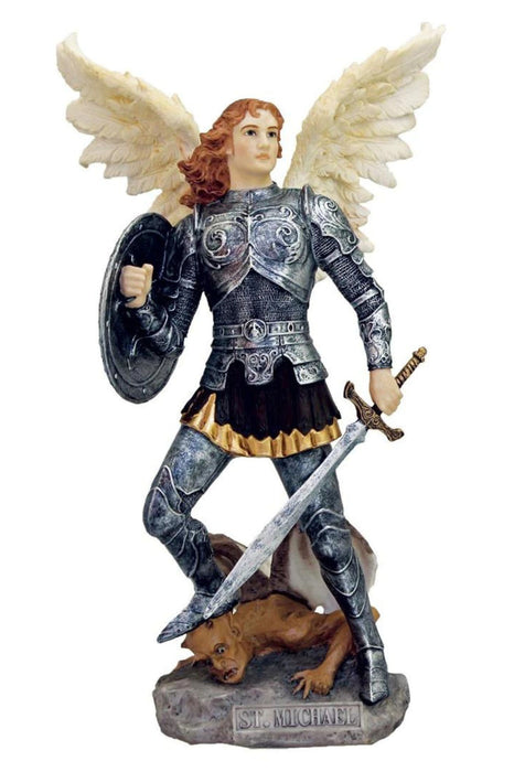 St. Michael 9" Statue