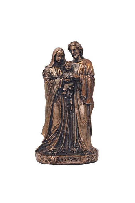 Holy Family 3.5" Bronze Statue