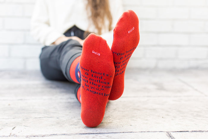 Sock Religious St. Augustine Socks