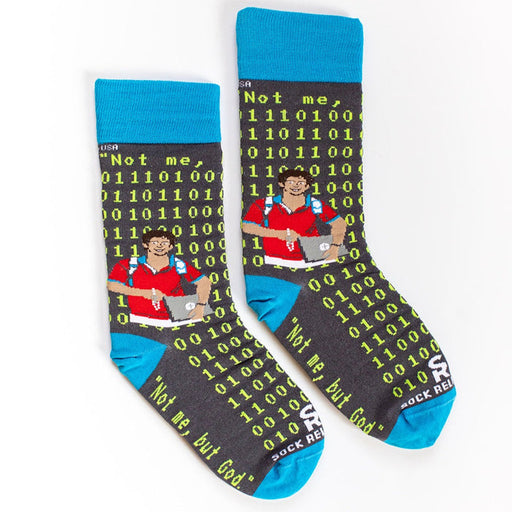 Sock Religious Bl. Carlo Acutis Coding Socks