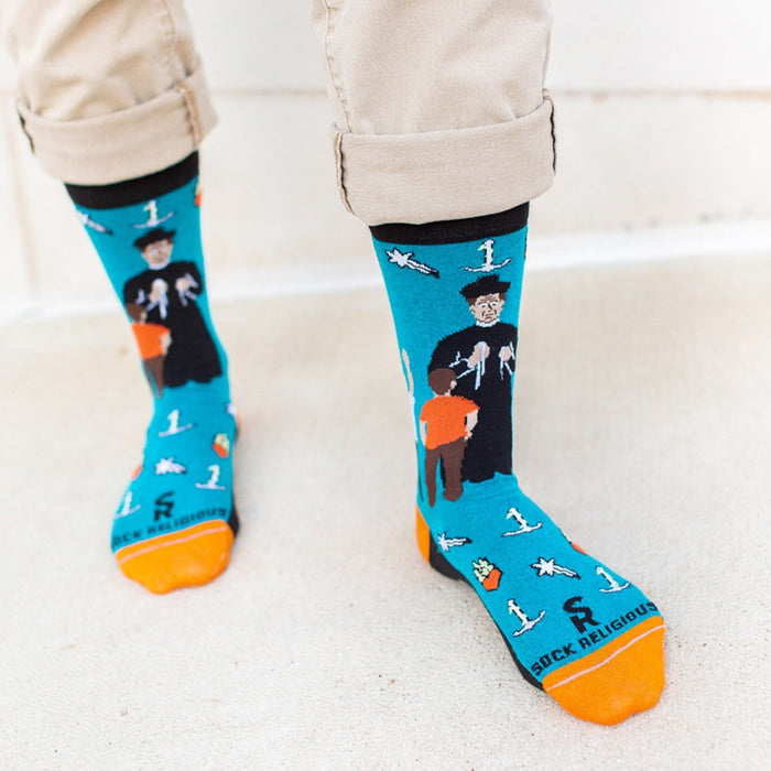Sock Religious St. John Bosco Socks