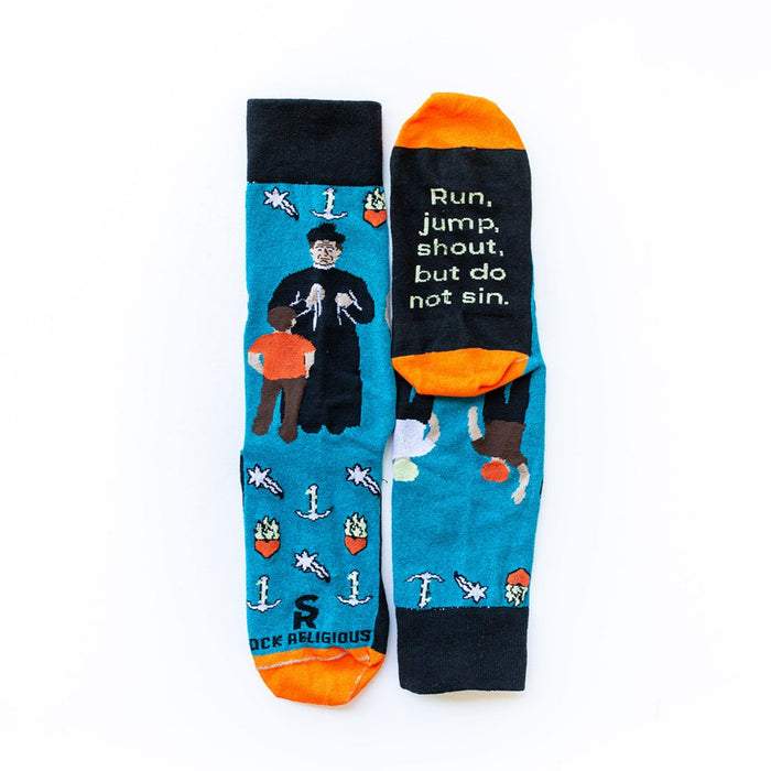 Sock Religious St. John Bosco Socks