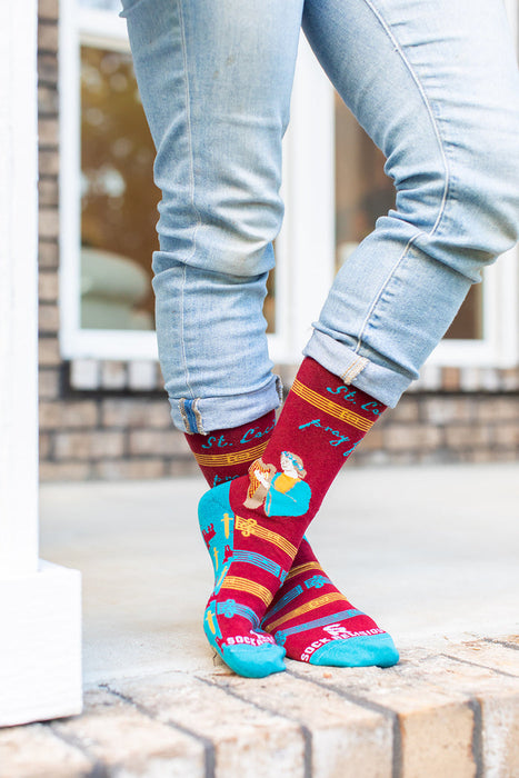 Sock Religious St. Cecilia Socks