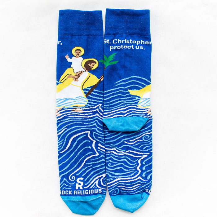 Sock Religious St. Christopher Socks
