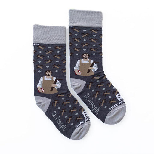Sock Religious St. Joseph the Worker Socks