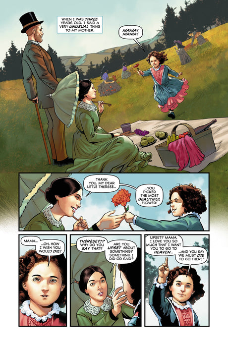 Little Missionary: St. Thérèse of Lisieux Comic Book by Philip Kosloski