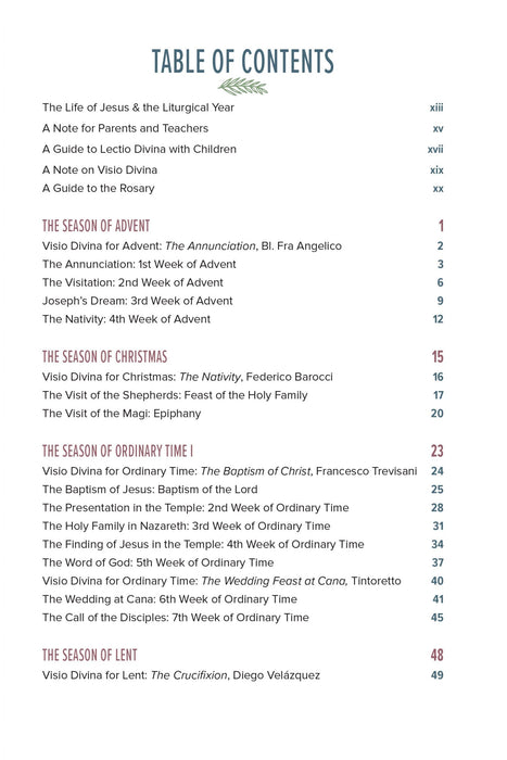 Through the Year with Jesus: Gospel Readings and Reflections for Children by Katherine Bogner