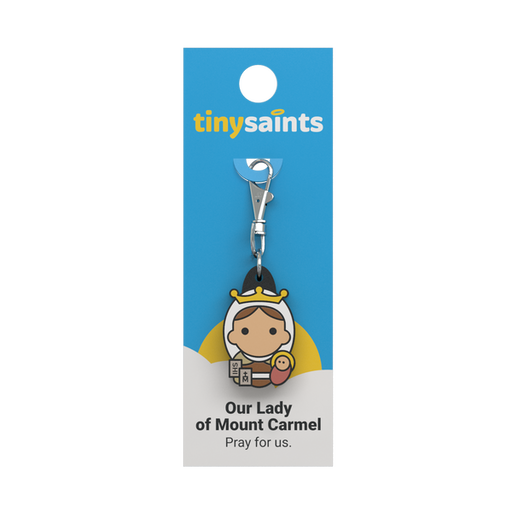Tiny Saints Charm - Our Lady of Mount Carmel