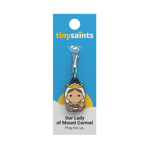 Tiny Saints Charm - Our Lady of Mount Carmel