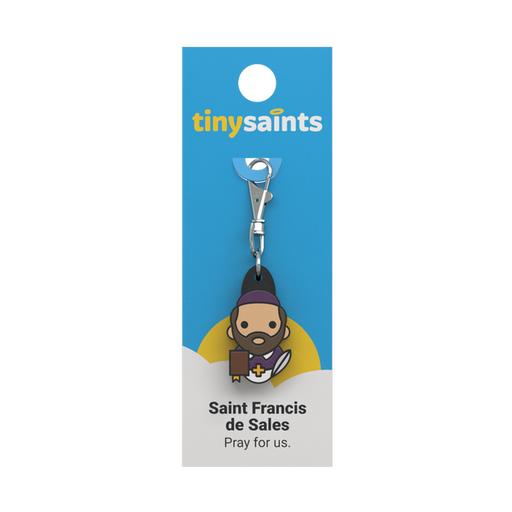 Tiny Saints Charm - St. Francis de Sales