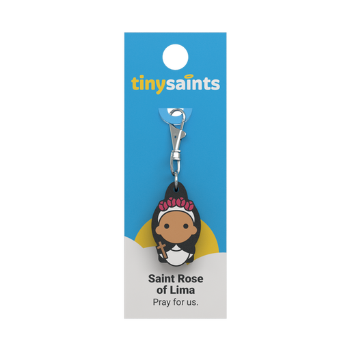 Tiny Saints Charm - St. Rose of Lima