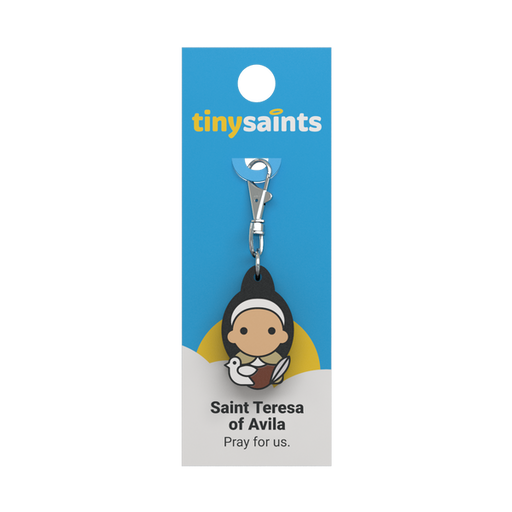 Tiny Saints Charm - St. Teresa of Avila