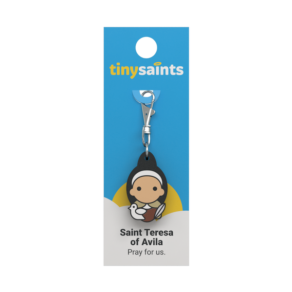 Tiny Saints Charm - St. Teresa of Avila