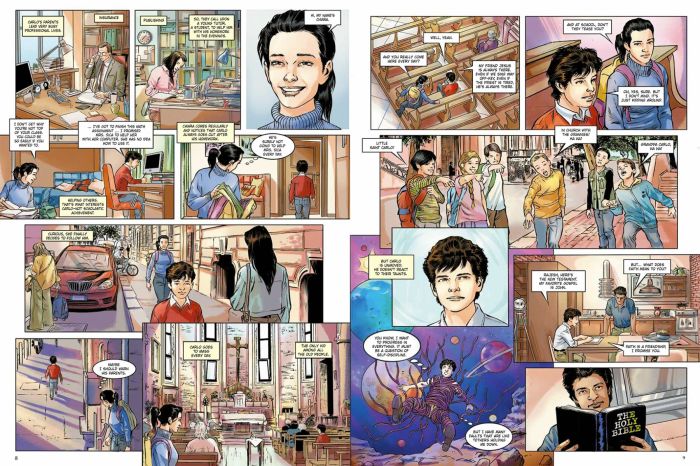 Carlo Acutis: Holiness for the Third Millennium Comic Book by De Prévaux & Russo